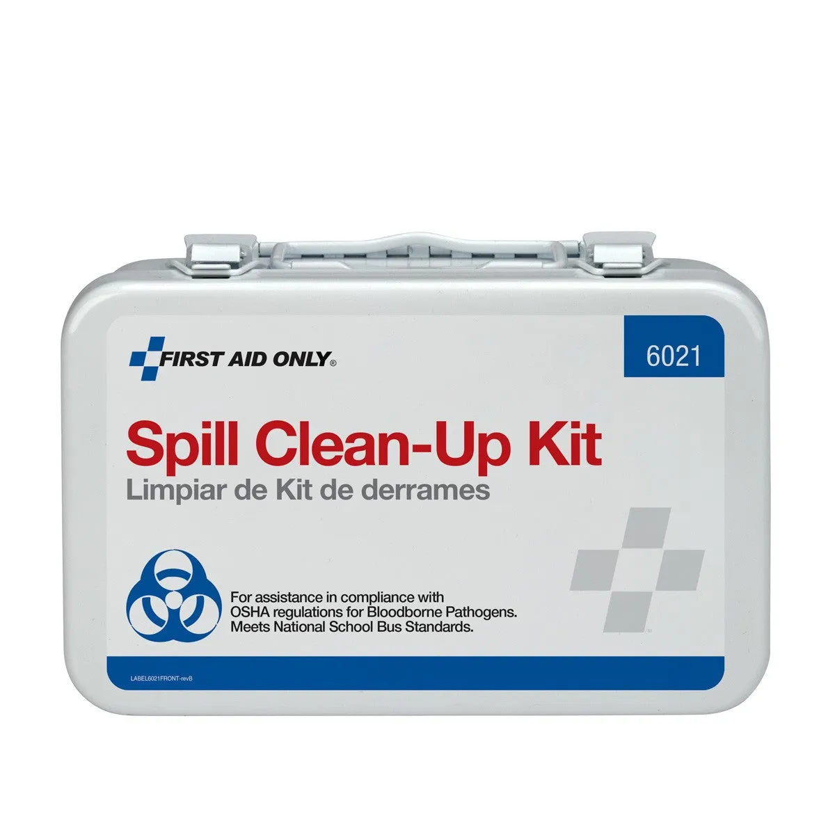 21 Piece Blood Borne Pathogen Spill Clean-Up Kit In Weatherproof Steel Case- W-6021-S