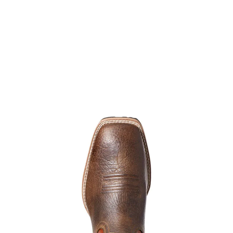 Ariat Hybrid Sole Big Boy Western Dark Brown Boot