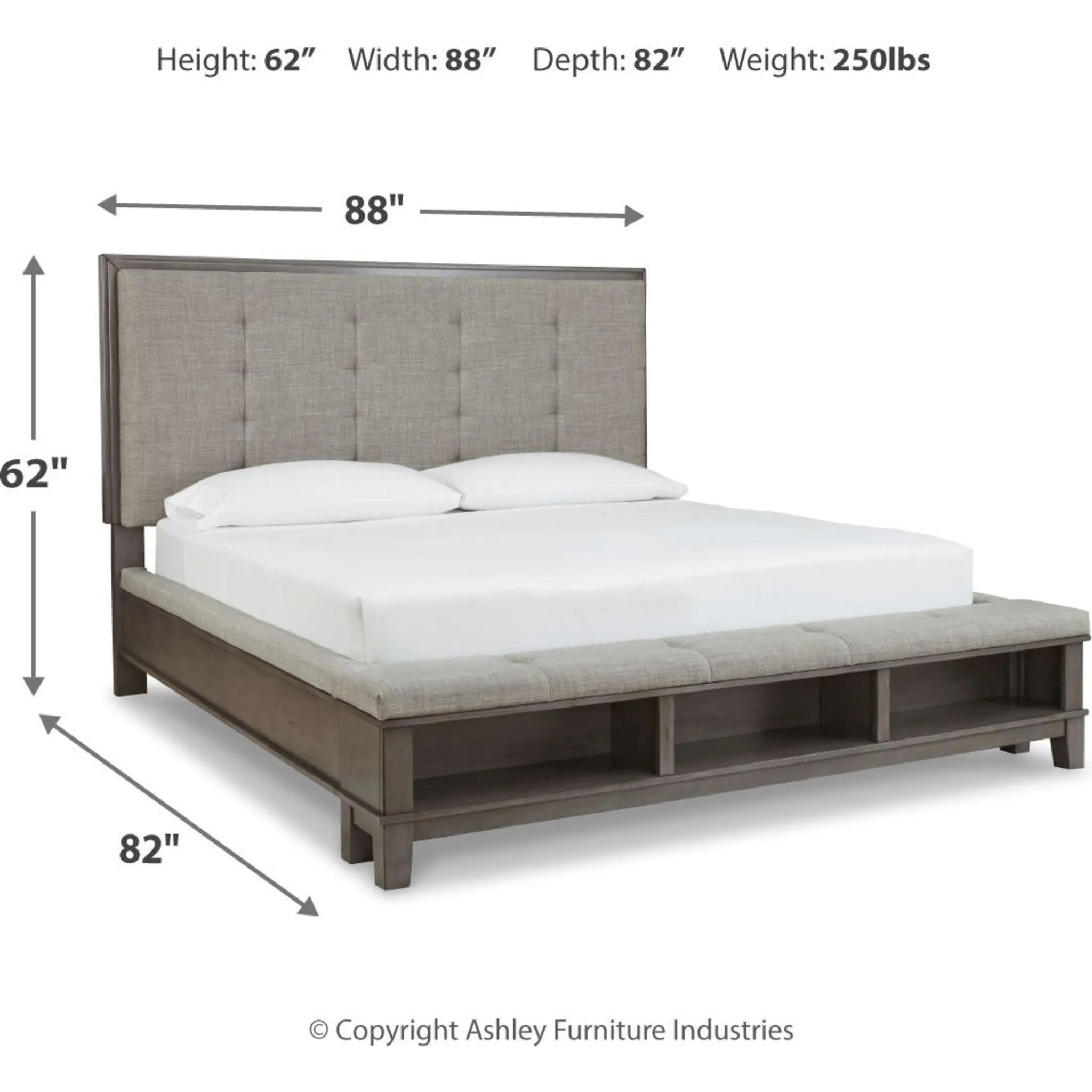 Hallanden Storage Bed