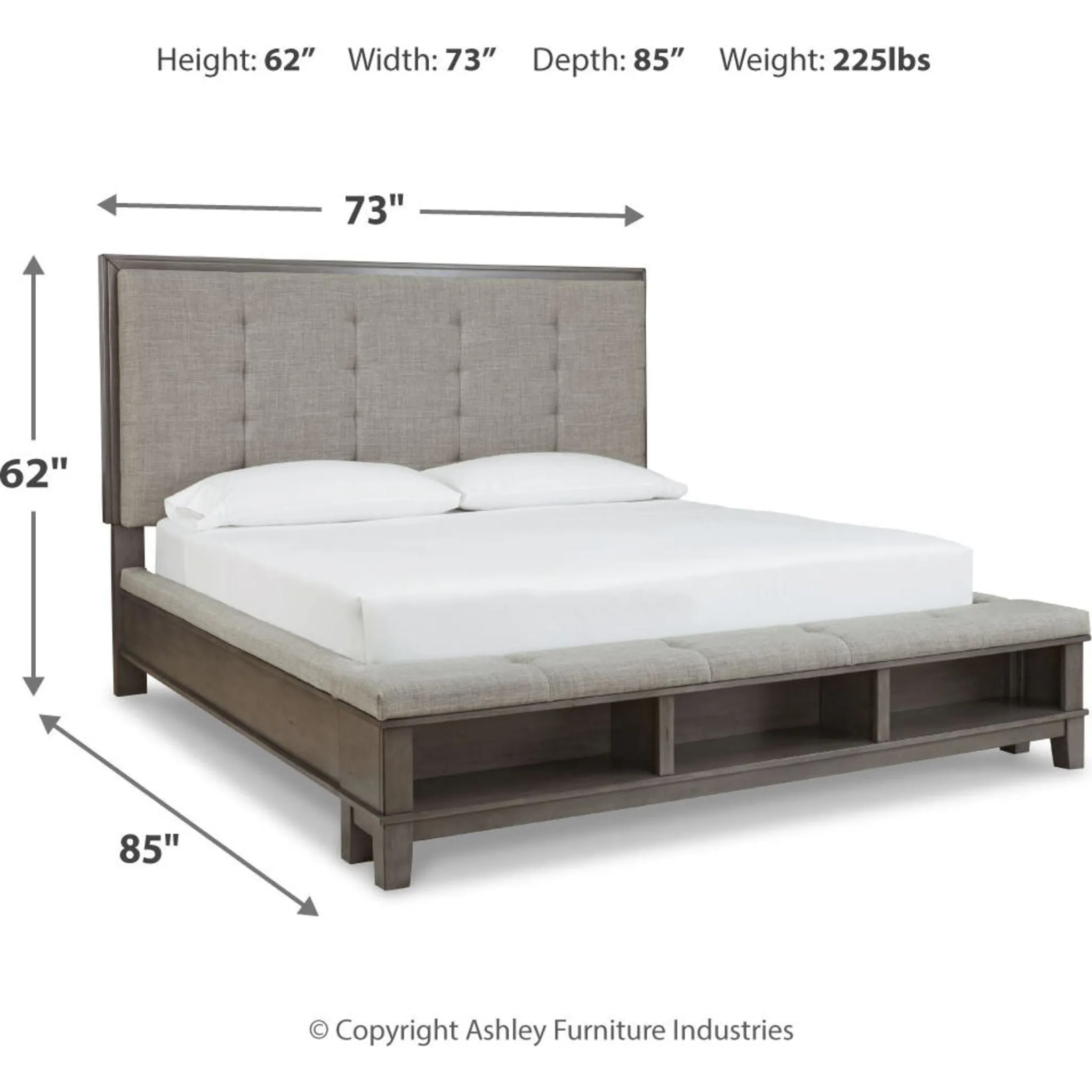 Hallanden Storage Bed