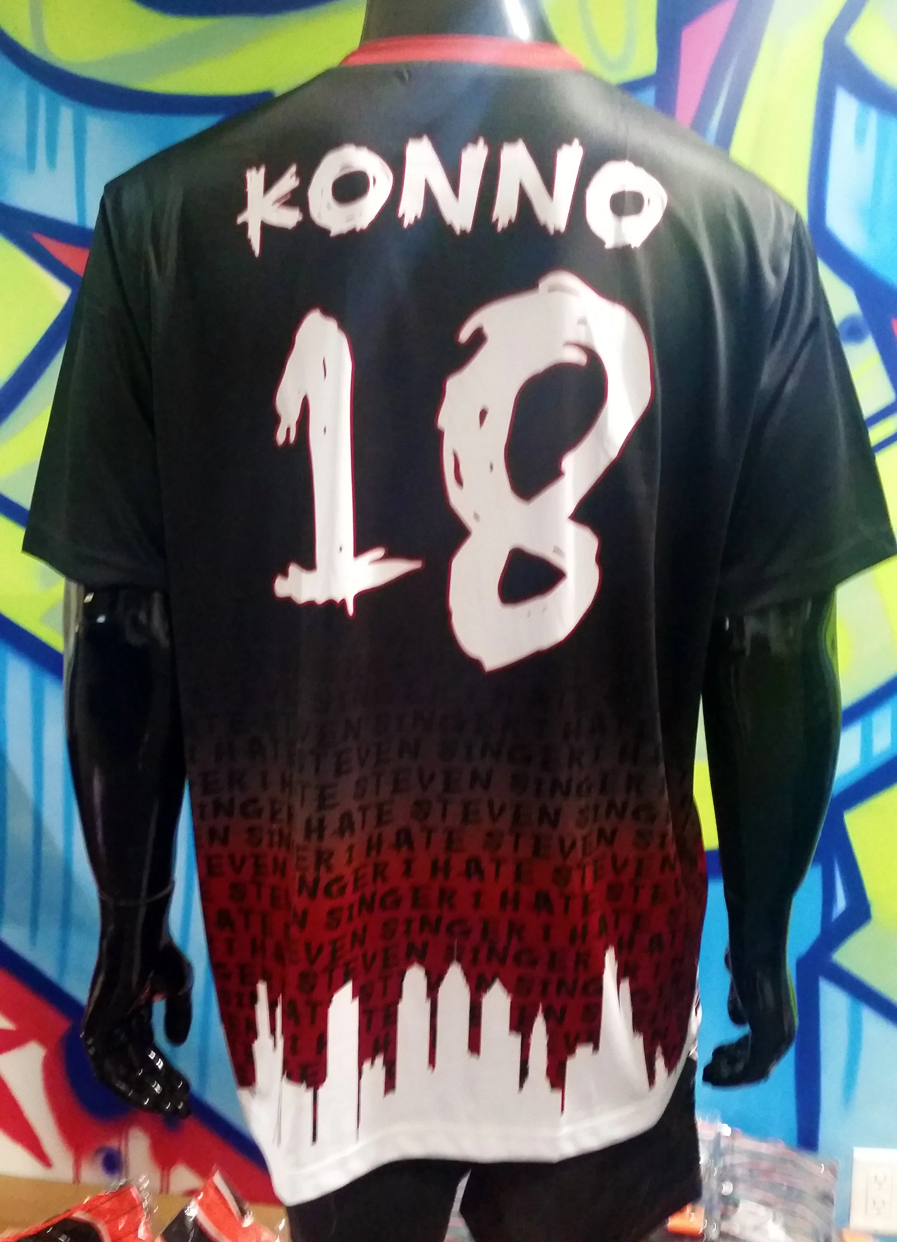 I Hate Steven Singer - Custom Full-Dye Jersey
