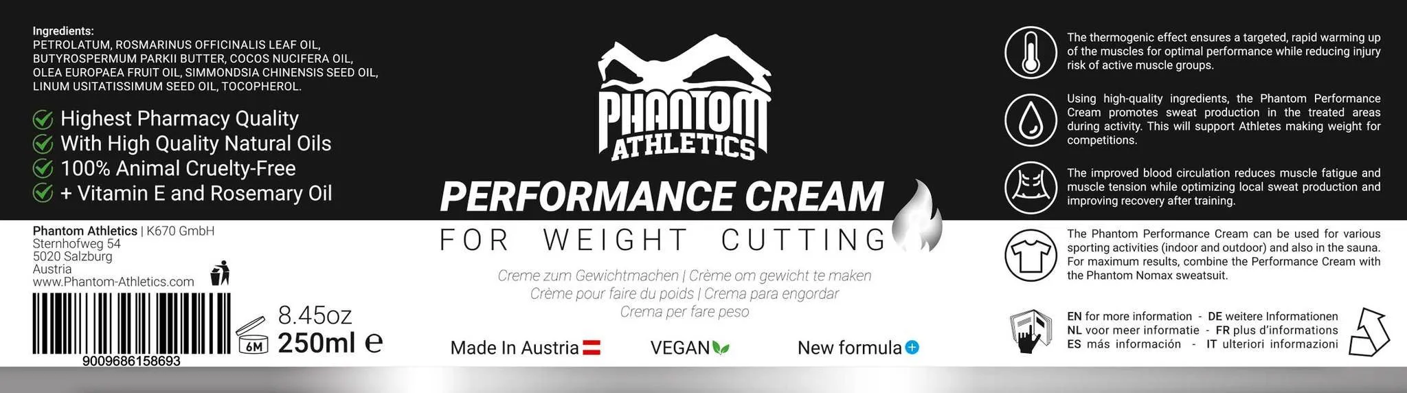 Phantom Performance Slimming Cream