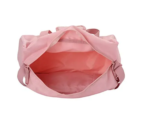 Puma polyester 23 Cms Gym Bag(7572229_Pink_X_Red)
