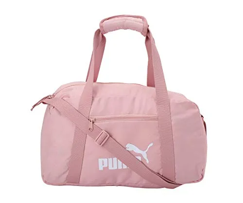 Puma polyester 23 Cms Gym Bag(7572229_Pink_X_Red)
