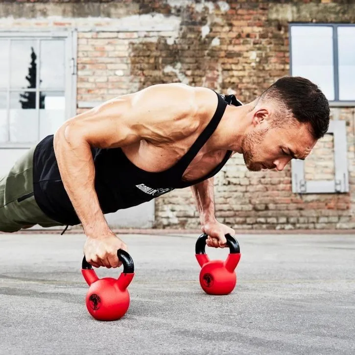 Rubber Coated Kettlebell 14KG