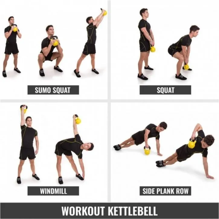 Rubber Coated Kettlebell 14KG