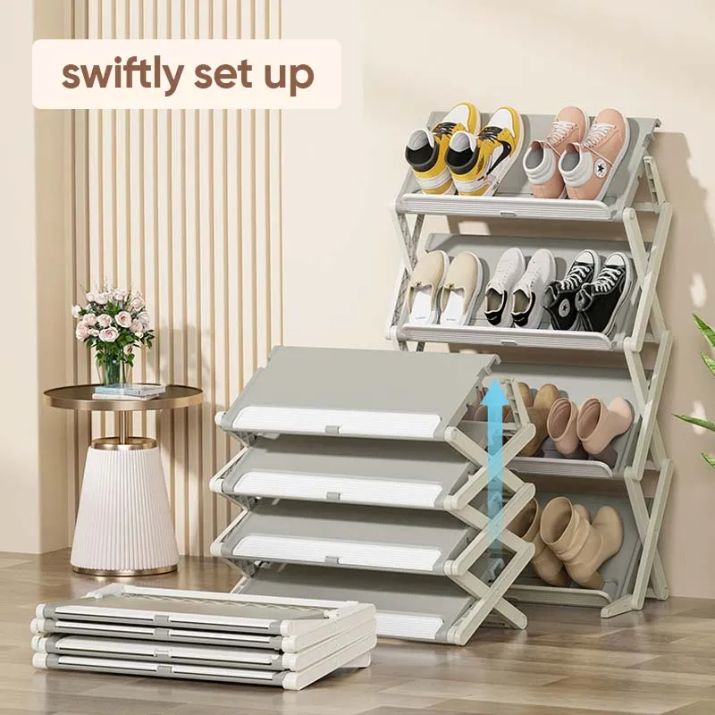 SAKER® Foldable Shoe Rack
