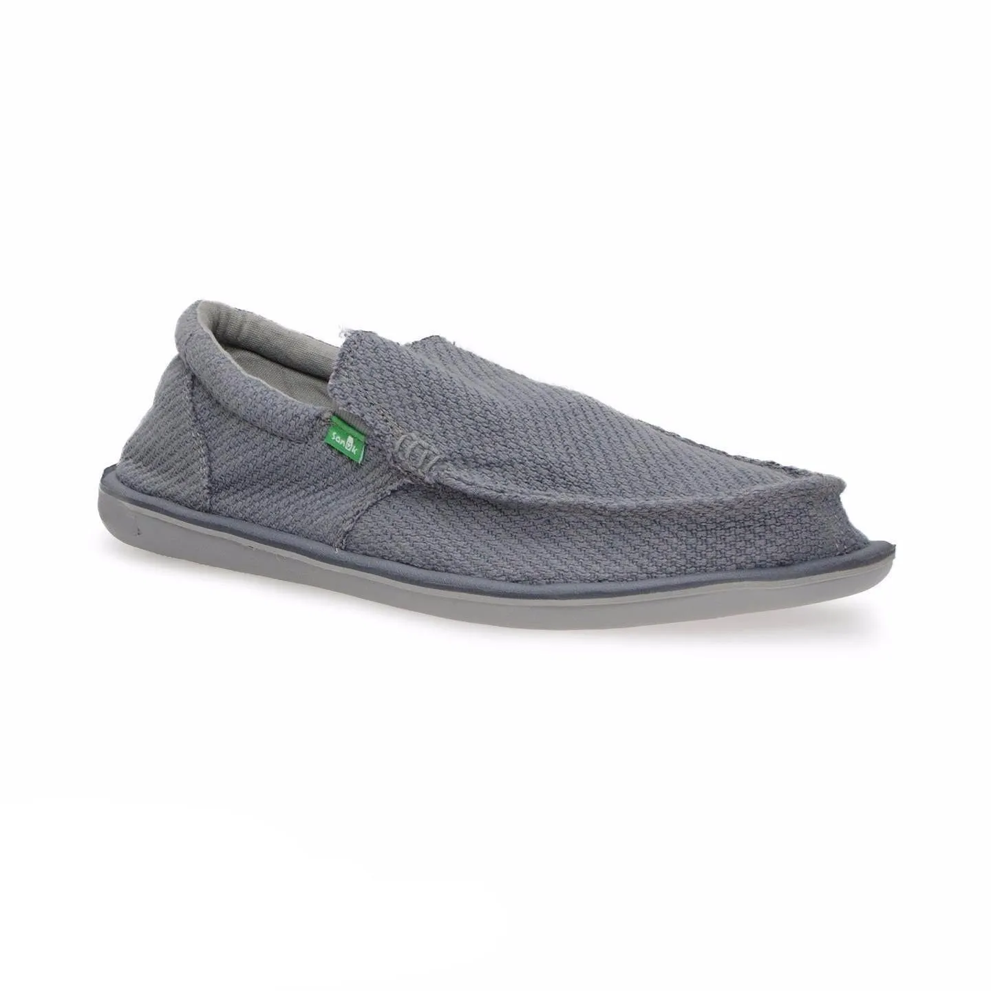 Sanuk Chibalicious Gray Charcoal Hemp Shoes