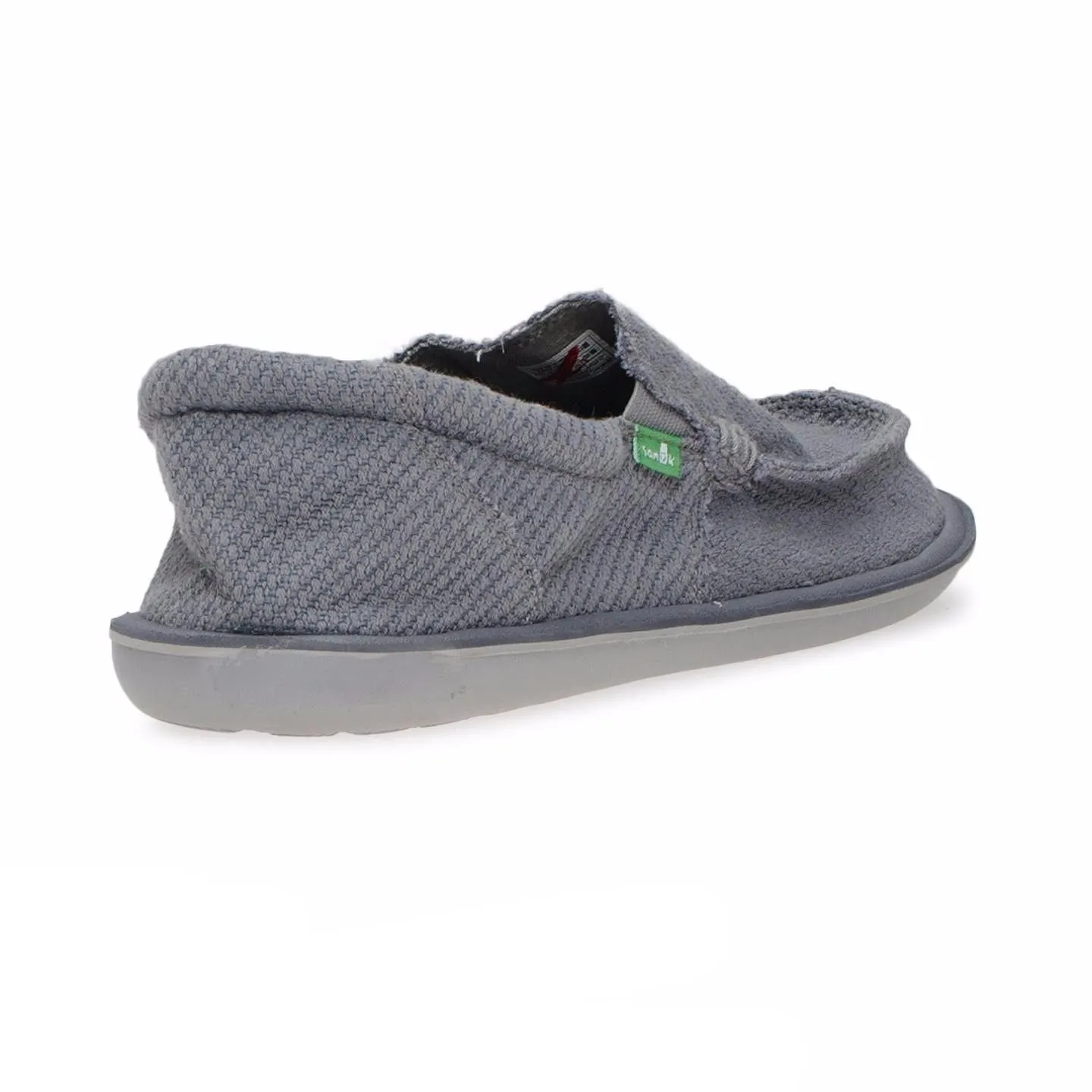 Sanuk Chibalicious Gray Charcoal Hemp Shoes