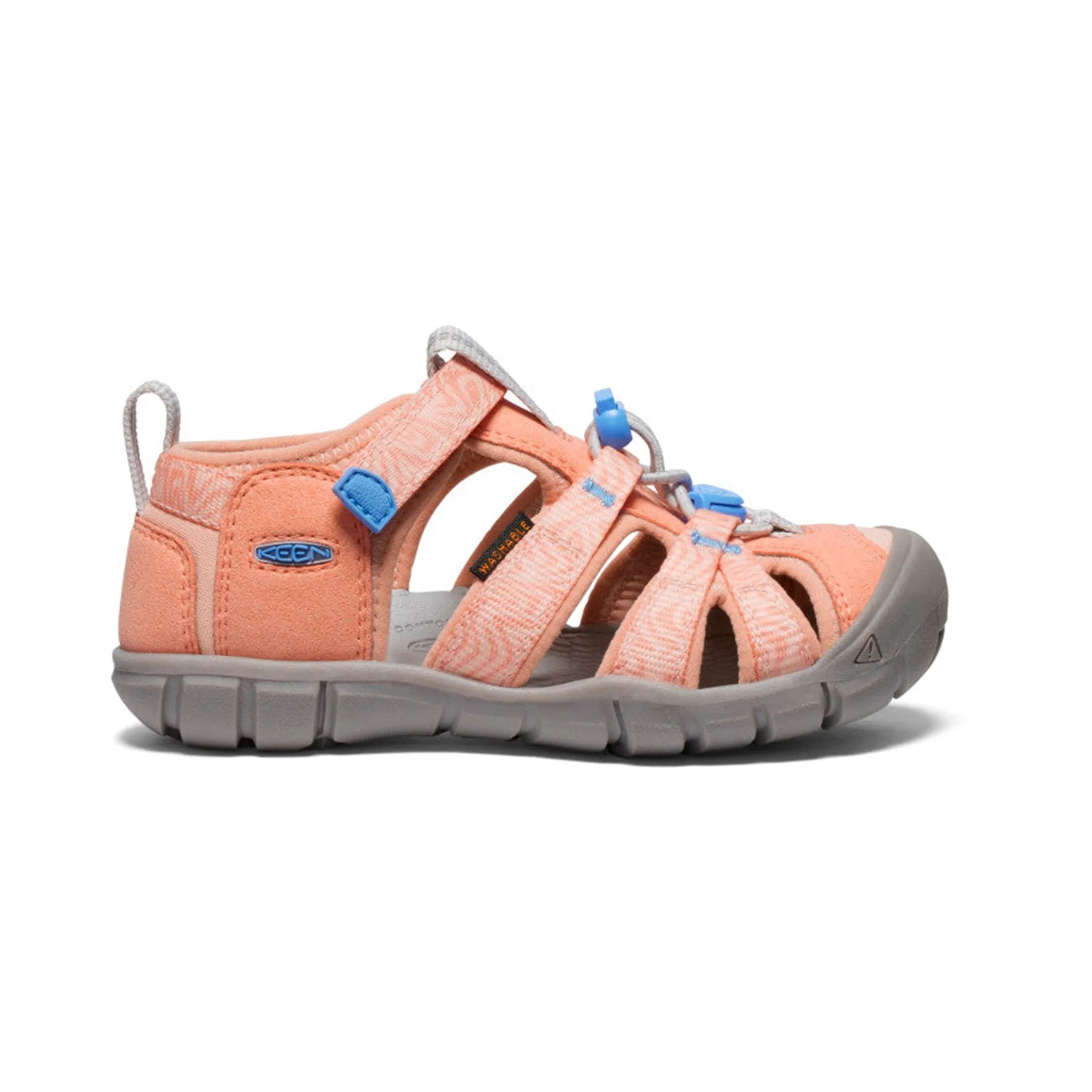 Seacamp II Kids' CNX Active Sandal - Papaya Punch/Marina