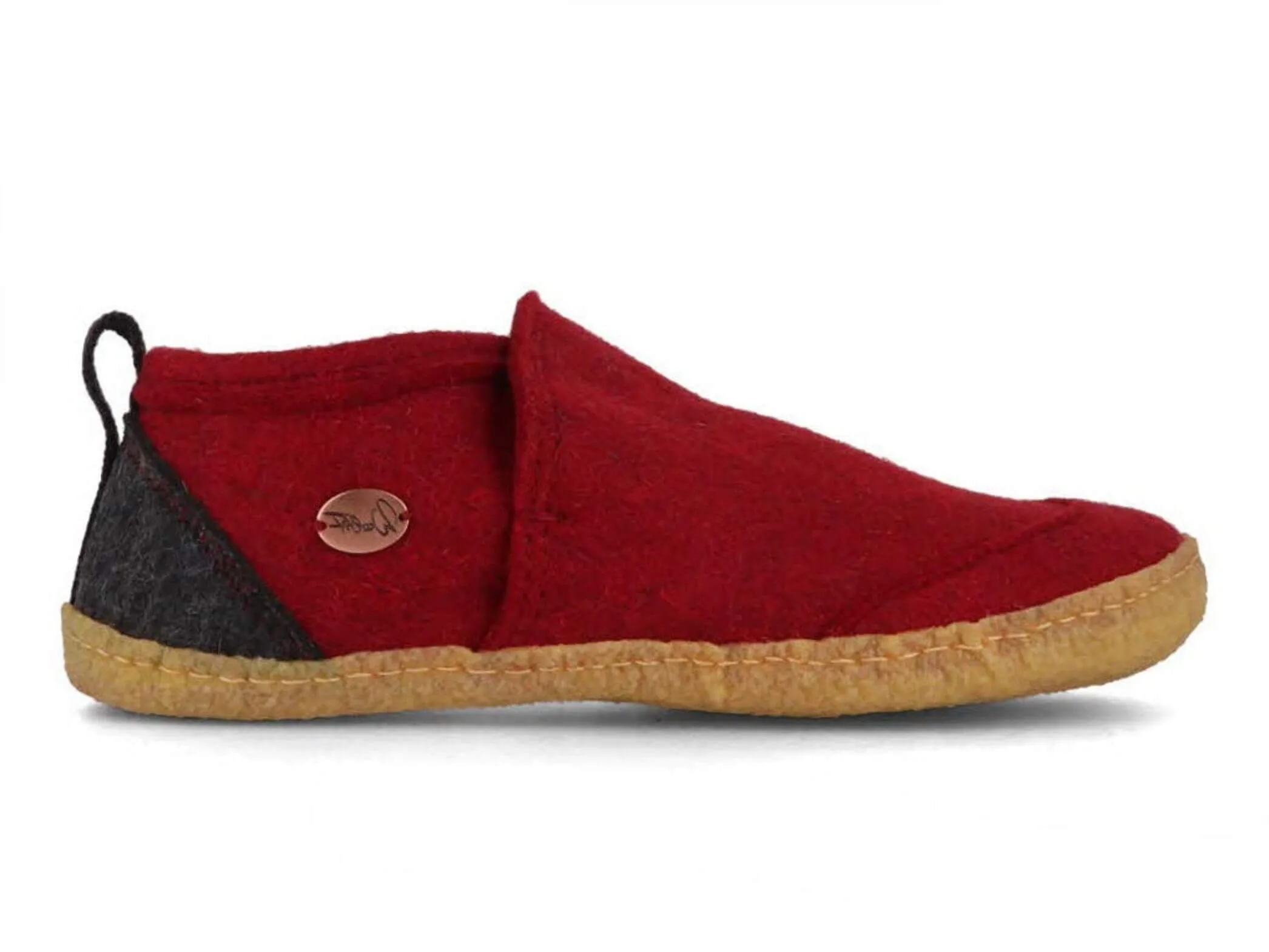 WoolFit Taiga | Felt Slipper Boots with Rubber Sole
