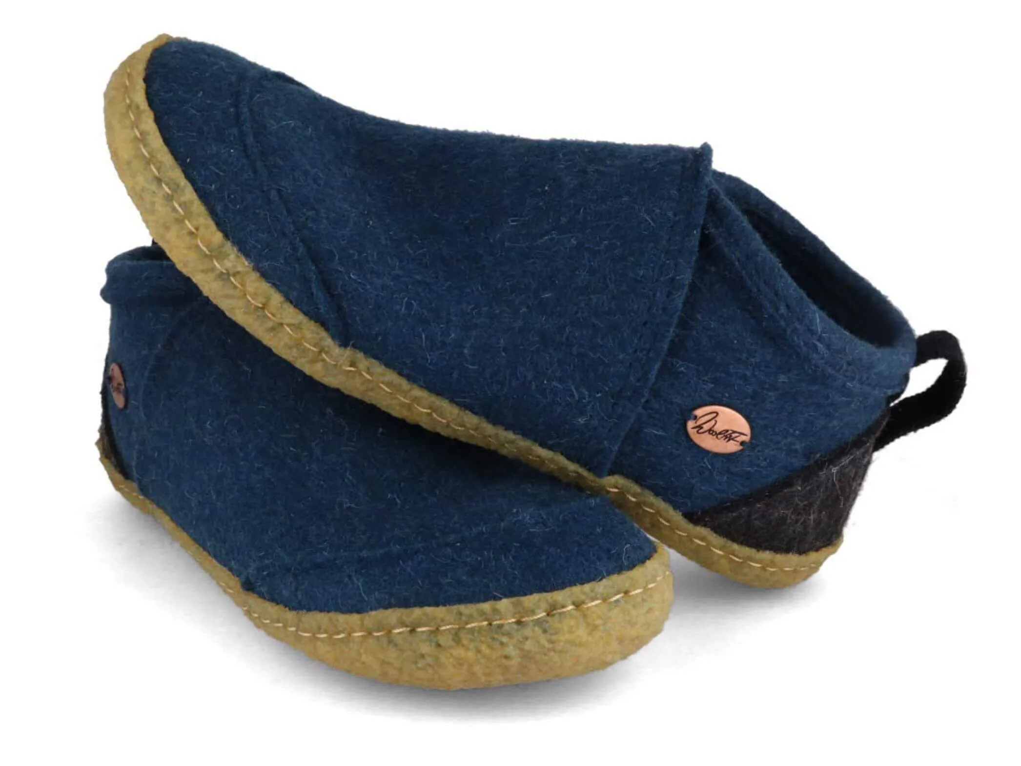 WoolFit Taiga | Felt Slipper Boots with Rubber Sole