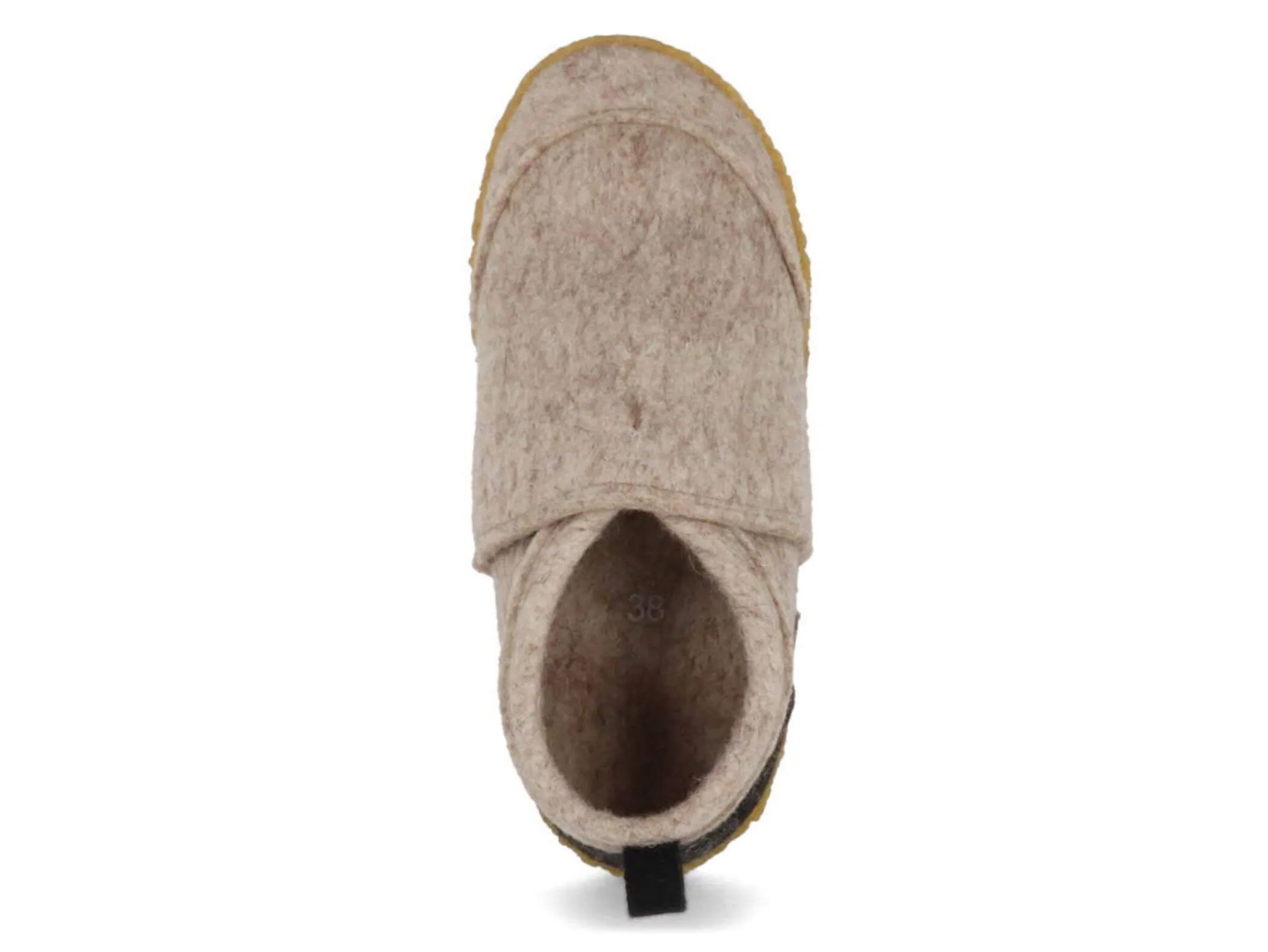 WoolFit Taiga | Felt Slipper Boots with Rubber Sole