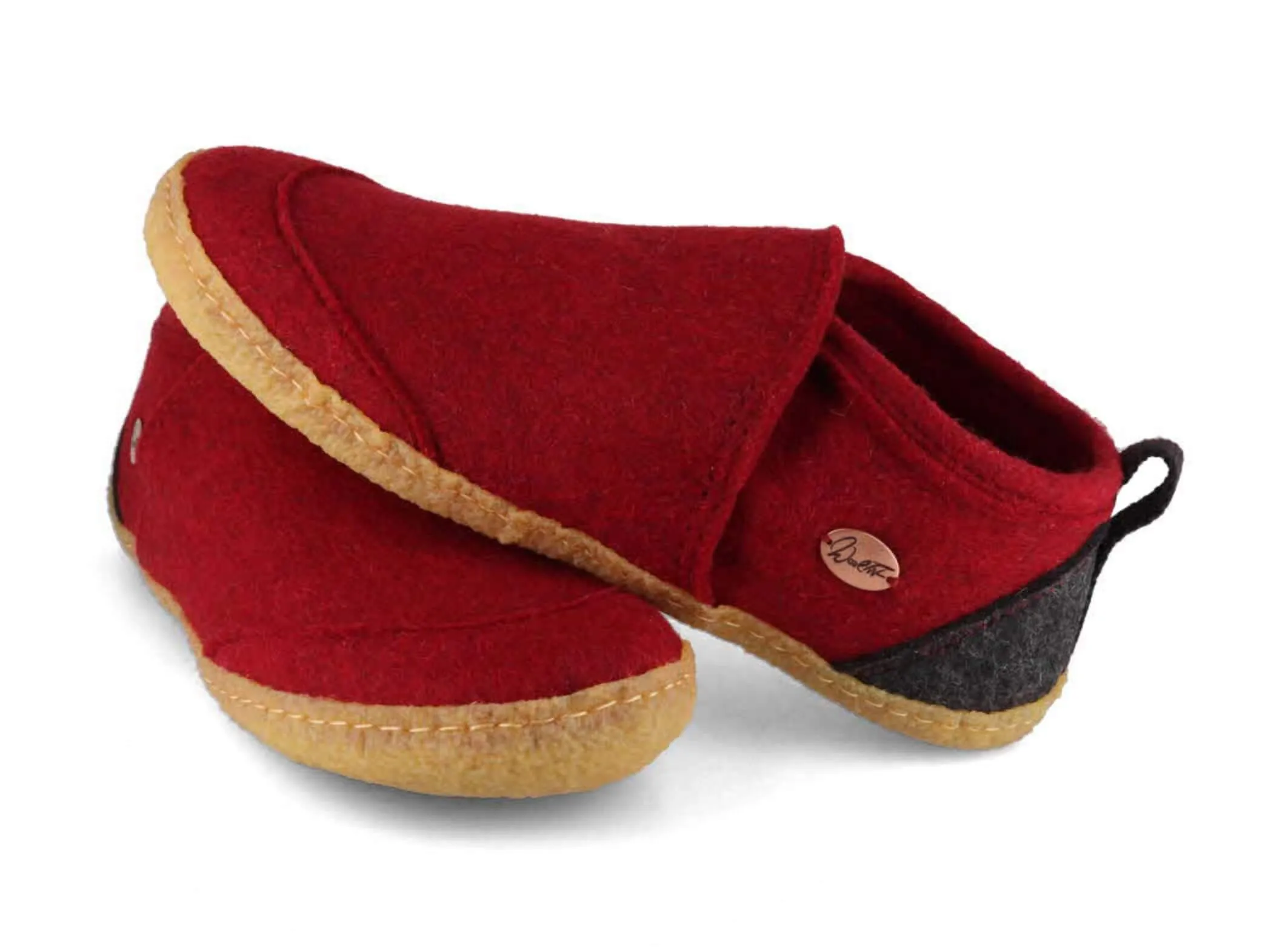WoolFit Taiga | Felt Slipper Boots with Rubber Sole