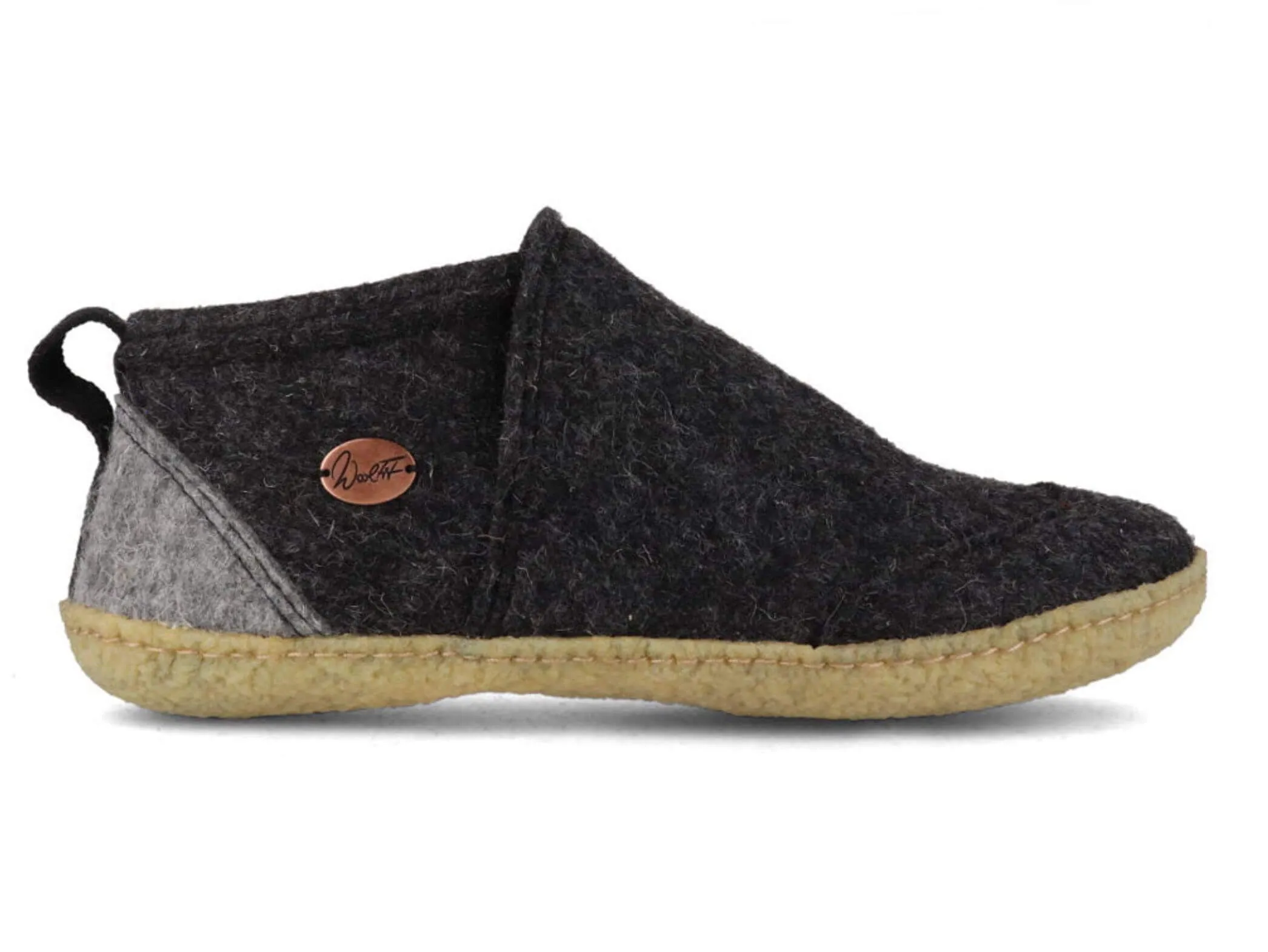 WoolFit Taiga | Felt Slipper Boots with Rubber Sole