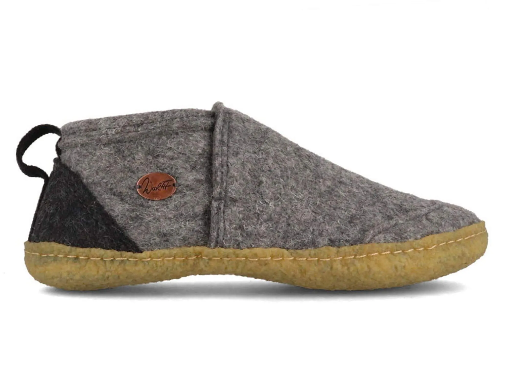 WoolFit Taiga | Felt Slipper Boots with Rubber Sole