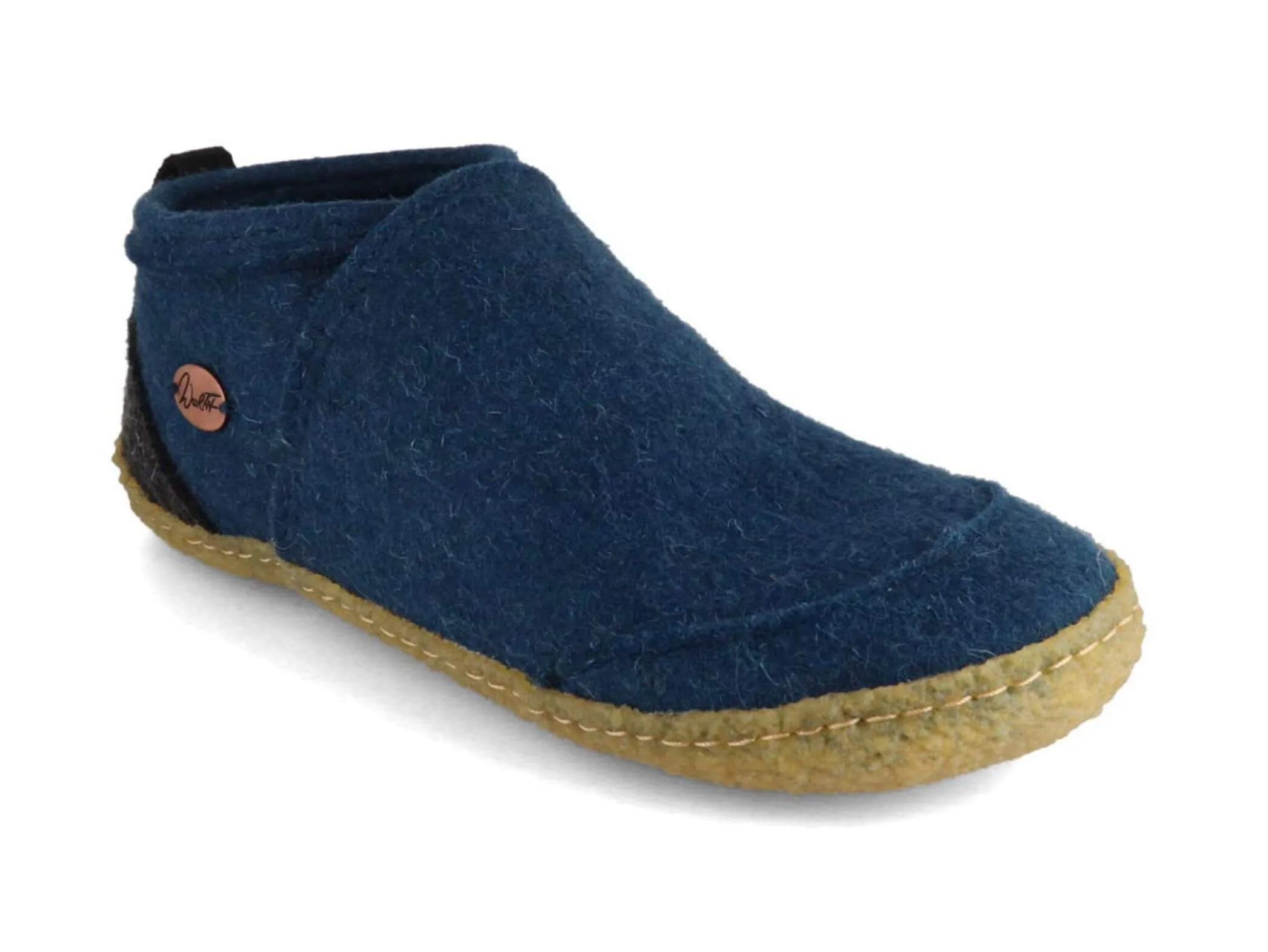 WoolFit Taiga | Felt Slipper Boots with Rubber Sole
